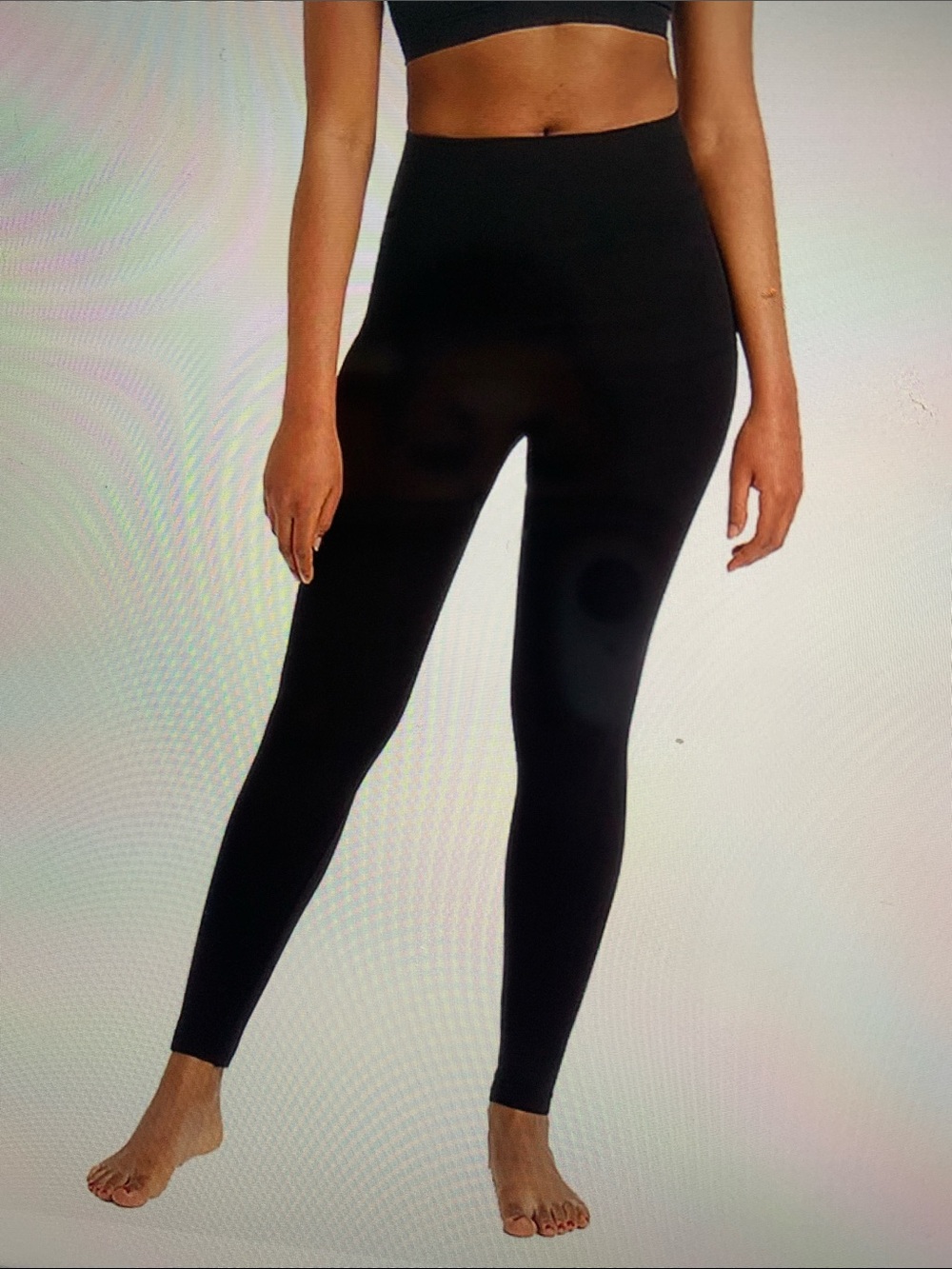 Shapermint Black High-Rise Shaping Leggings 3X